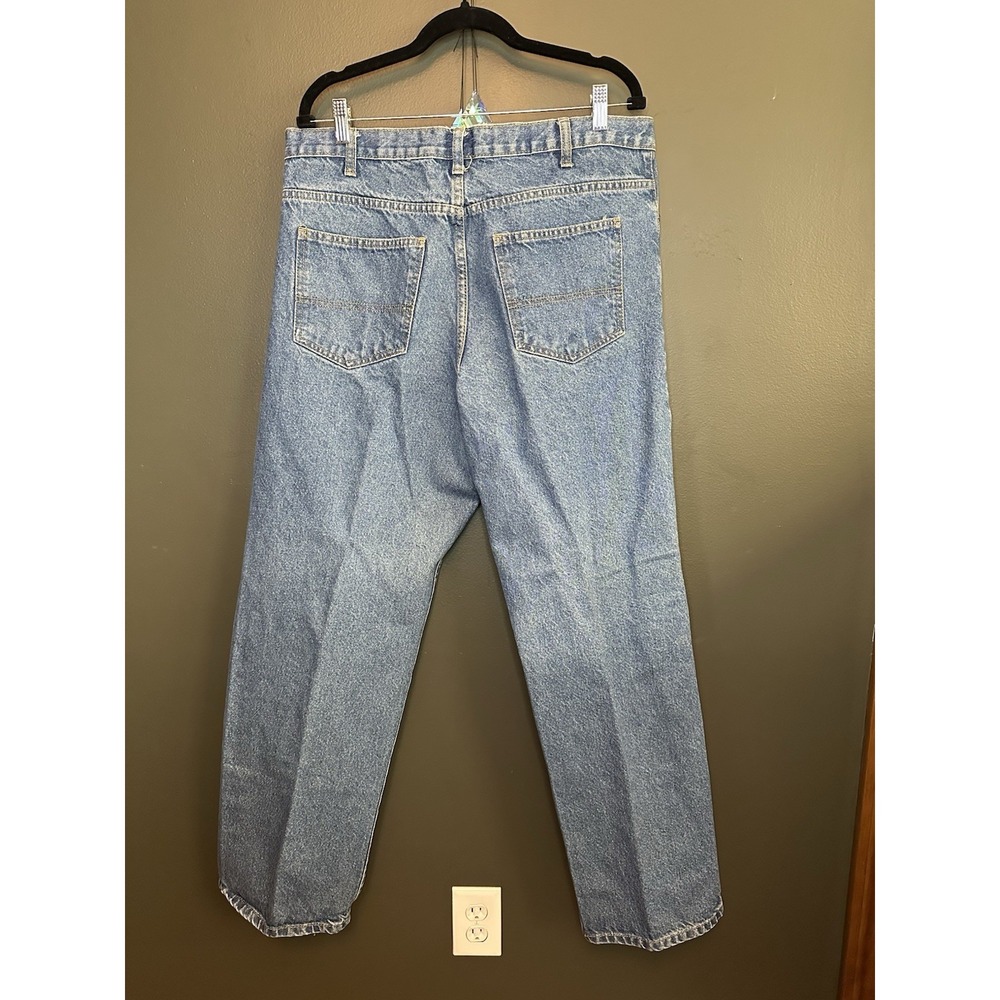 Vintage Faded Glory Relaxed Fit Jeans 38 x 32 - Picture 3 of 7